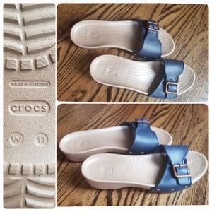Womens CROC Slipon Sandals